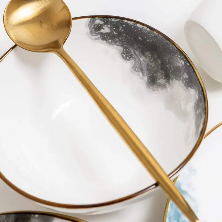 12-Piece Alabaster Dinnerware Set + Mug Option
